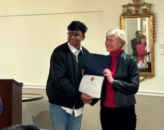 Congresswoman Deborah Ross recognizing the MotionBloom team